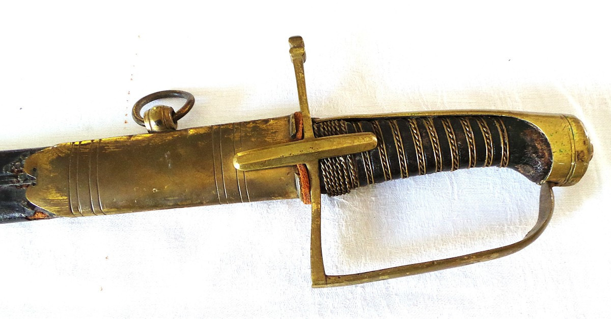 Saber Cavalry Officer - XVIII° -period Louis XVI-revolution- 1 St Empire-photo-2