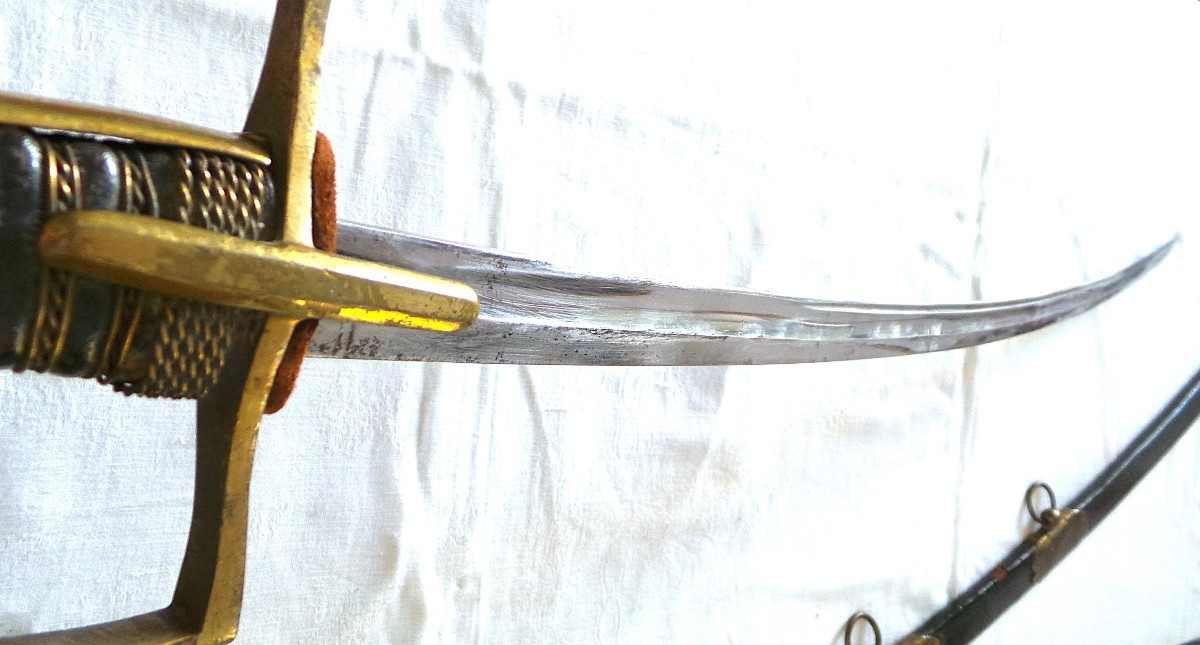 Saber Cavalry Officer - XVIII° -period Louis XVI-revolution- 1 St Empire-photo-2