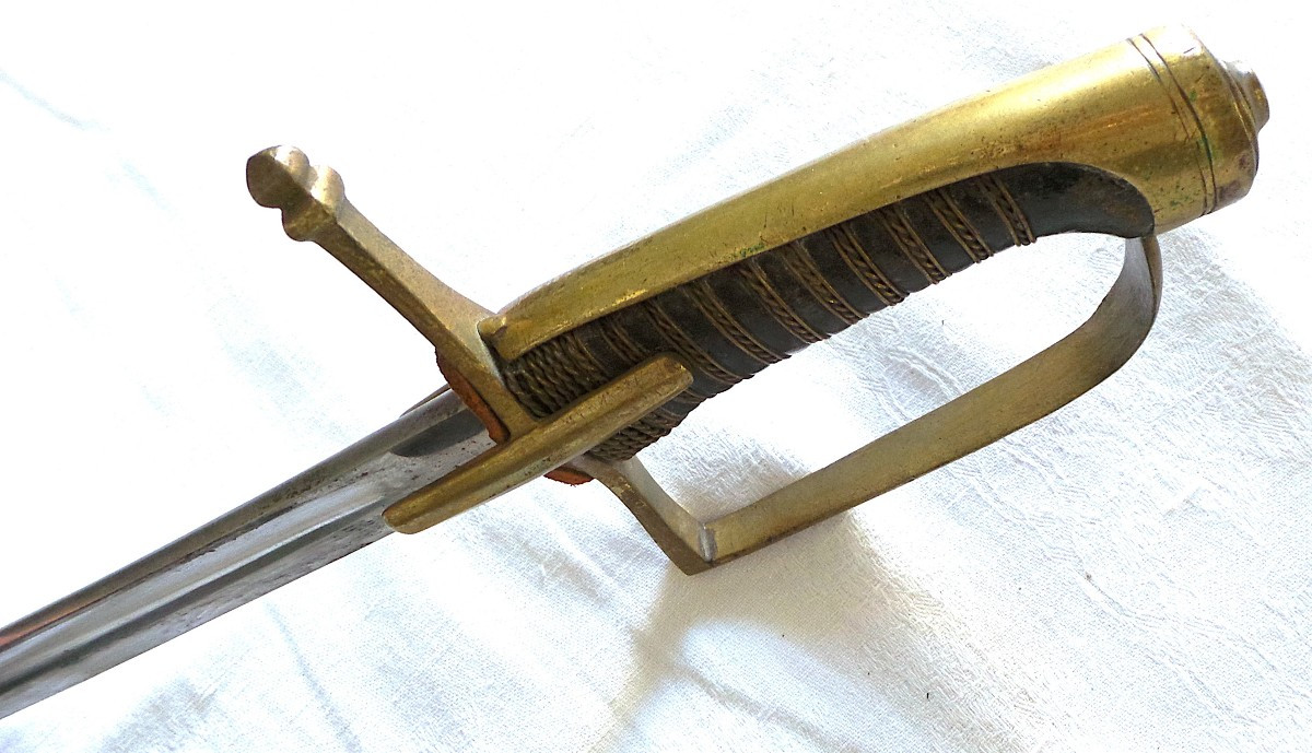 Saber Cavalry Officer - XVIII° -period Louis XVI-revolution- 1 St Empire-photo-3