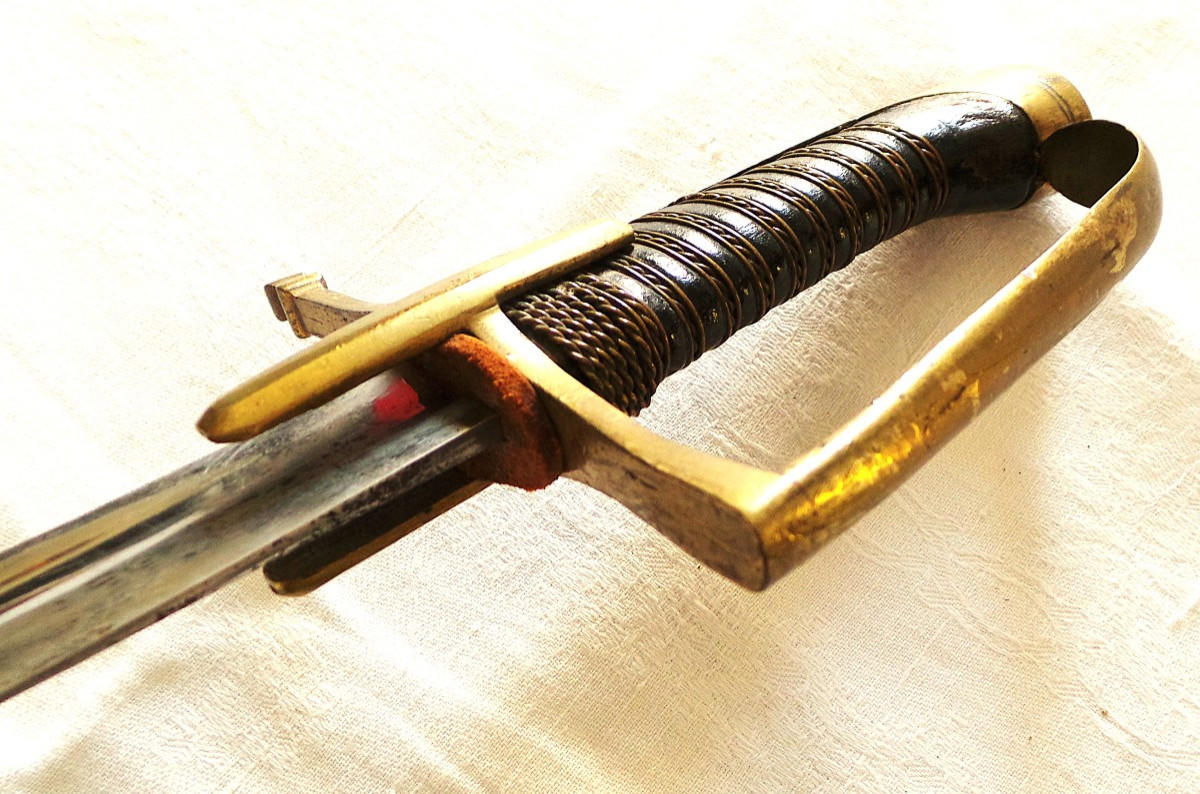 Saber Cavalry Officer - XVIII° -period Louis XVI-revolution- 1 St Empire-photo-4