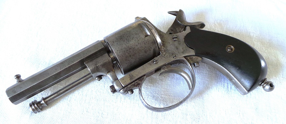 REVOLVER " LE FOUDROYANT " -1878 - CAL 9 M/M- SA & DA --photo-5