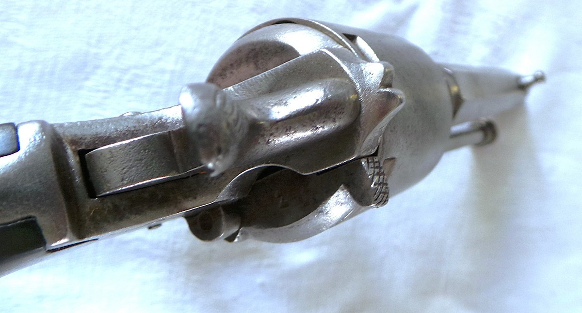 REVOLVER " LE FOUDROYANT " -1878 - CAL 9 M/M- SA & DA --photo-7