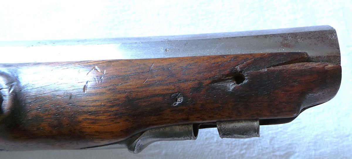 Pistol - St-etienne Manufacture - 1 St Empire - Flintlock Lock-photo-4