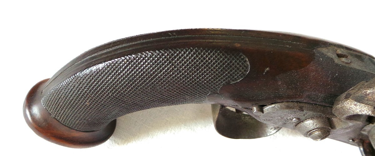 Pistol - St-etienne Manufacture - 1 St Empire - Flintlock Lock-photo-4