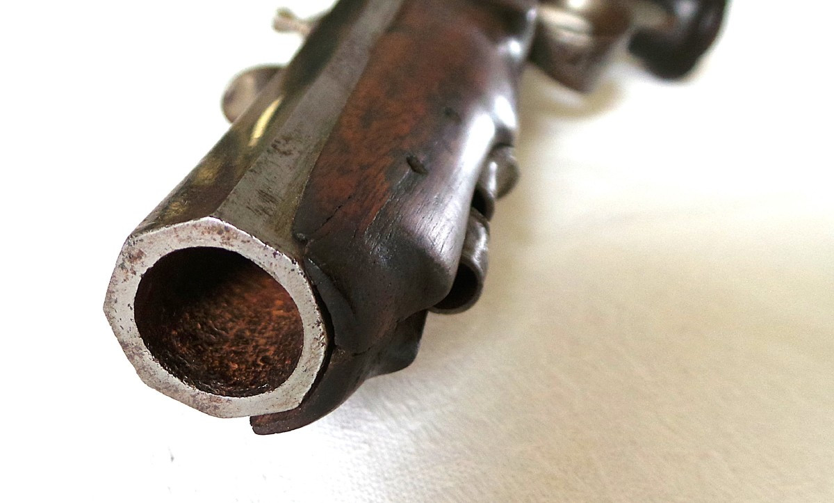 Pistol - St-etienne Manufacture - 1 St Empire - Flintlock Lock-photo-5