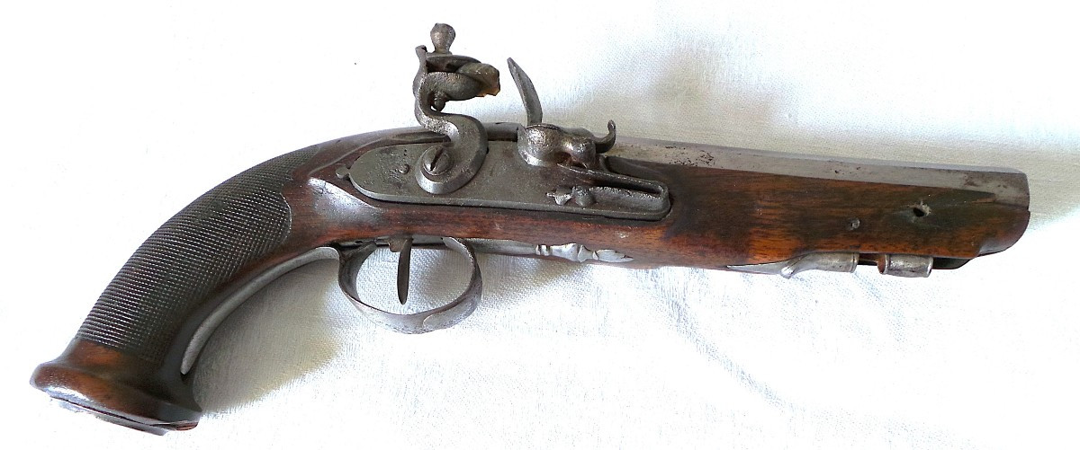 Pistol - St-etienne Manufacture - 1 St Empire - Flintlock Lock
