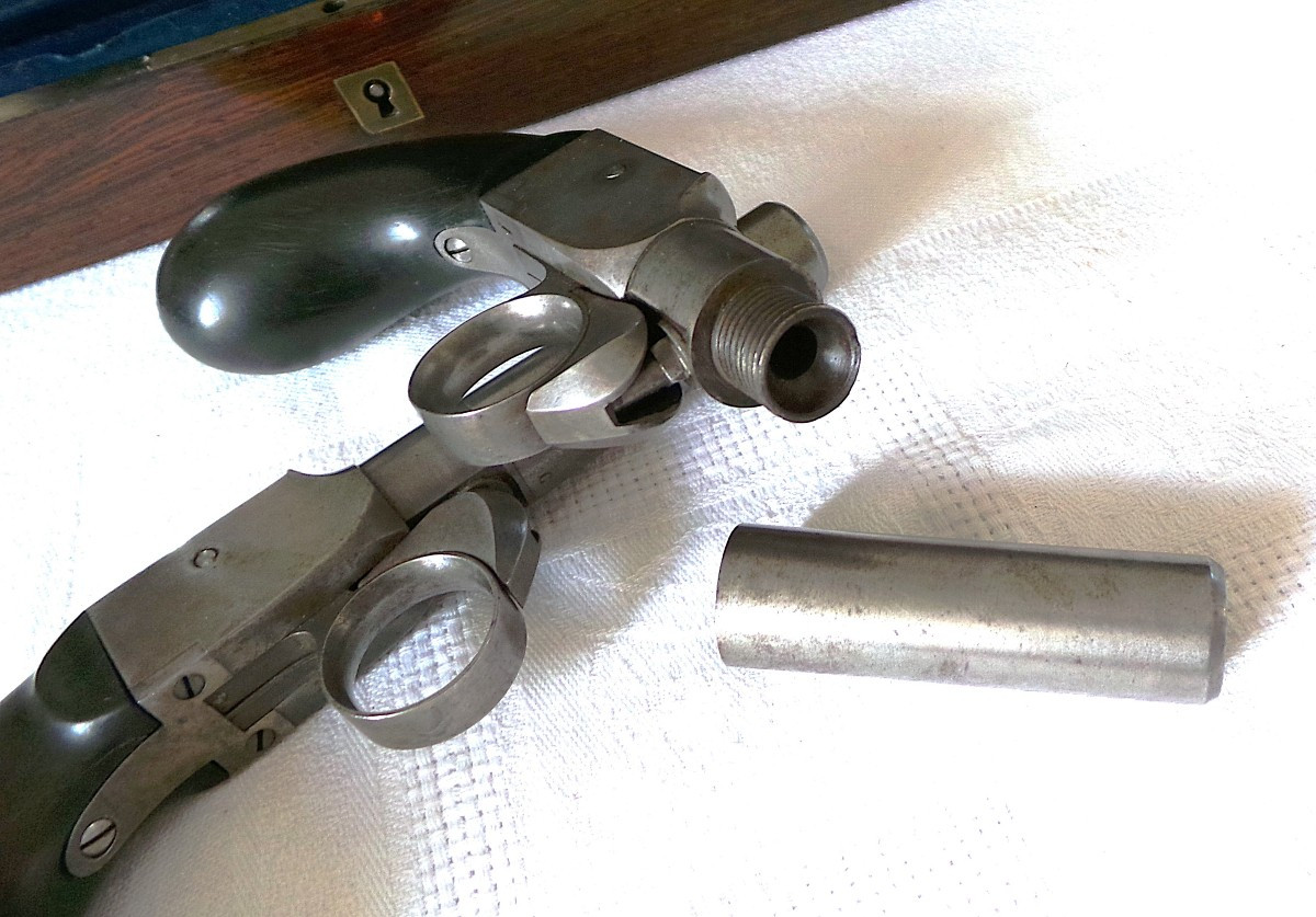 Case -pistol " Bootleg " & Knife Louvetier - Ii° Empire-photo-2