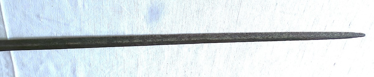 EPEE - XVI° - DITE " PINCE DE CRABE " - LAME " SAHAGOM "  POINCON " S " -GERMANIQUE-photo-4