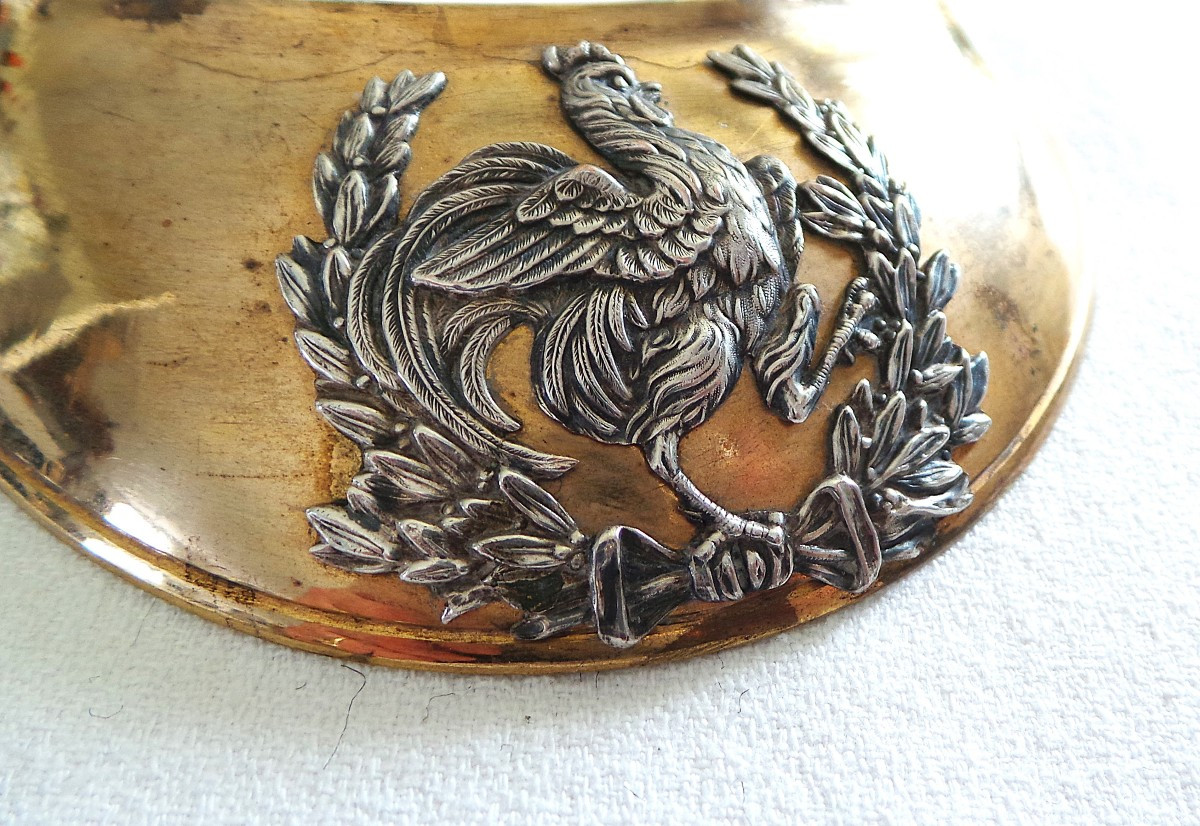 Set Of 1830 National Guard Officer's Collar Studs-photo-6