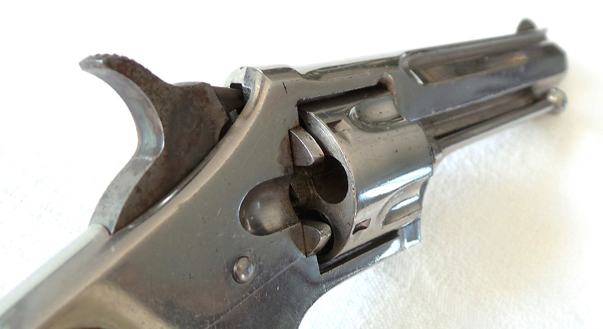 REVOLVER REMINGTON  "SMOOT"  -NEW N°2 - CAL 32 RF ( 1873-1885) USA-photo-4