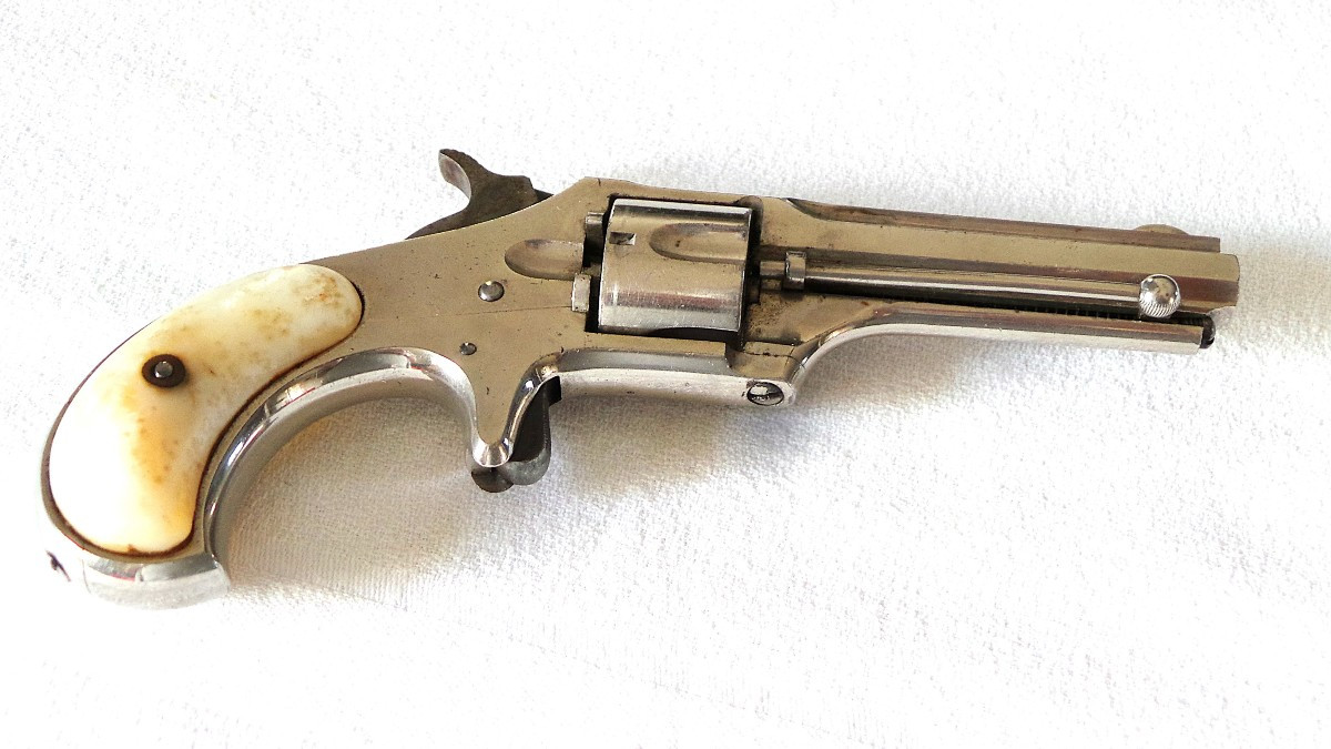 REVOLVER REMINGTON  "SMOOT"  -NEW N°2 - CAL 32 RF ( 1873-1885) USA