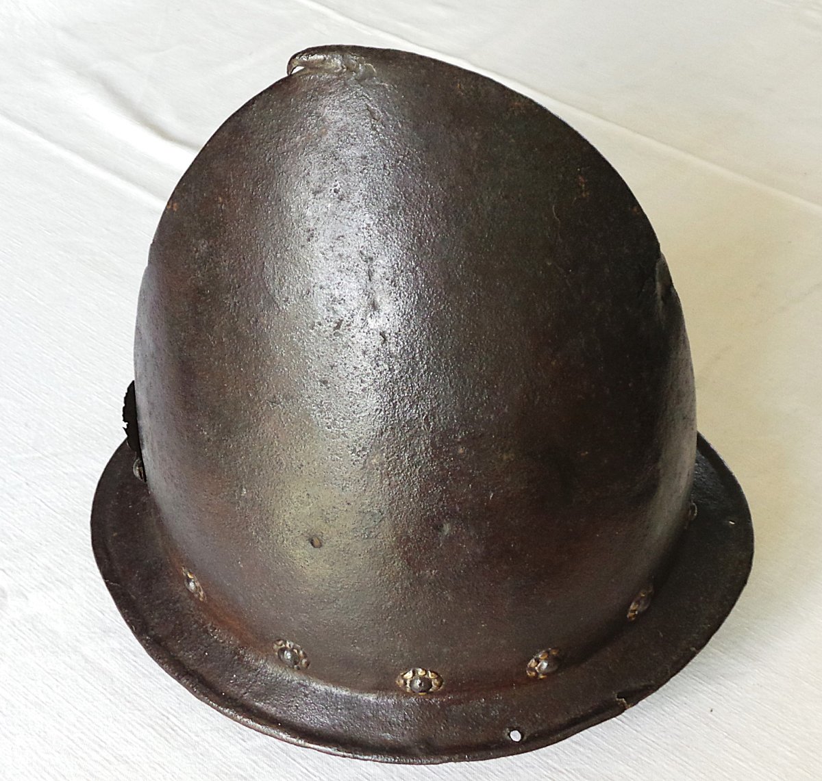 Cabasset A Petit Ergot De Fantassin d'Infanterie Ou De Piquet - Circa 1550 - XVI° Century-photo-4