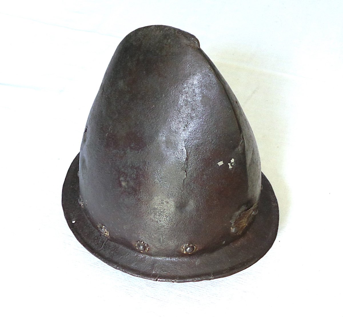 Cabasset A Petit Ergot De Fantassin d'Infanterie Ou De Piquet - Circa 1550 - XVI° Century