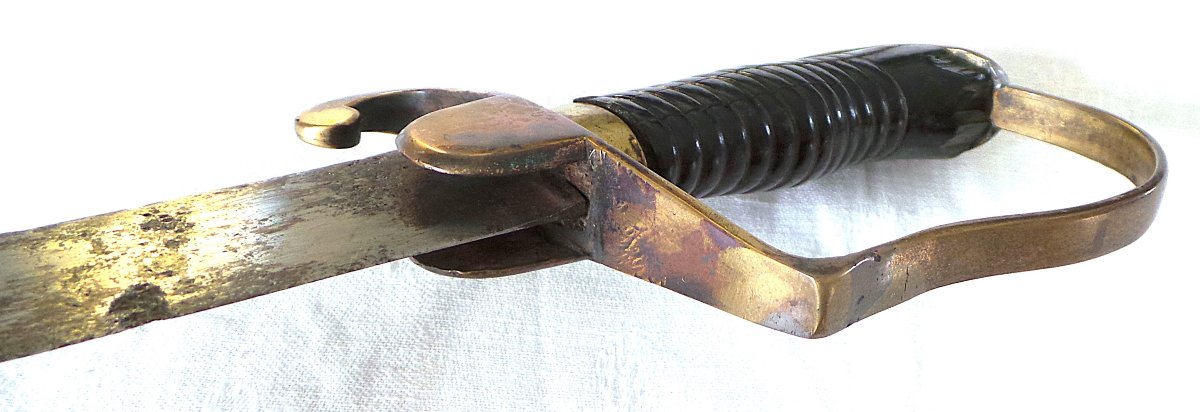 SABRE DE CAVALERIE LEGERE - PRUSSIENNE-AUTRICHIENNE  DU  TYPE 1796- XIX°- -photo-3