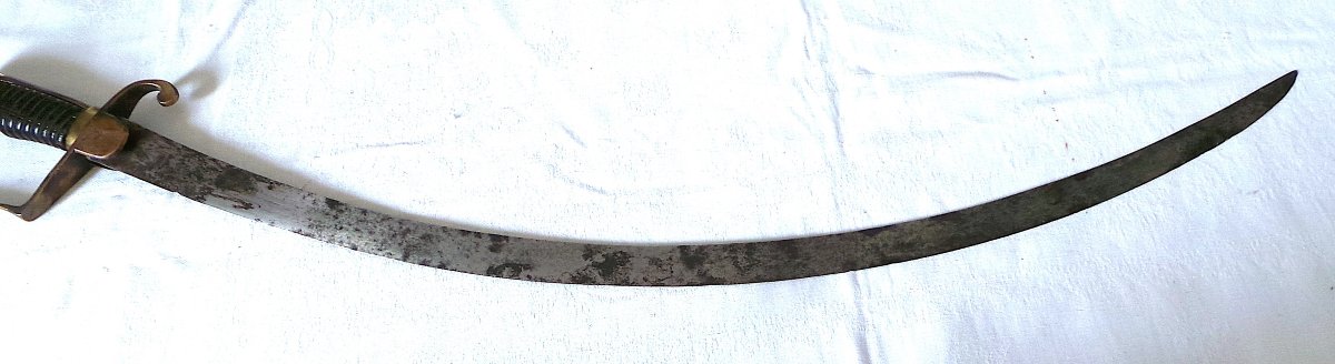 SABRE DE CAVALERIE LEGERE - PRUSSIENNE-AUTRICHIENNE  DU  TYPE 1796- XIX°- -photo-4