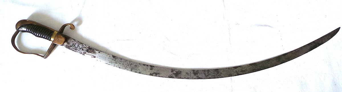SABRE DE CAVALERIE LEGERE - PRUSSIENNE-AUTRICHIENNE  DU  TYPE 1796- XIX°- 