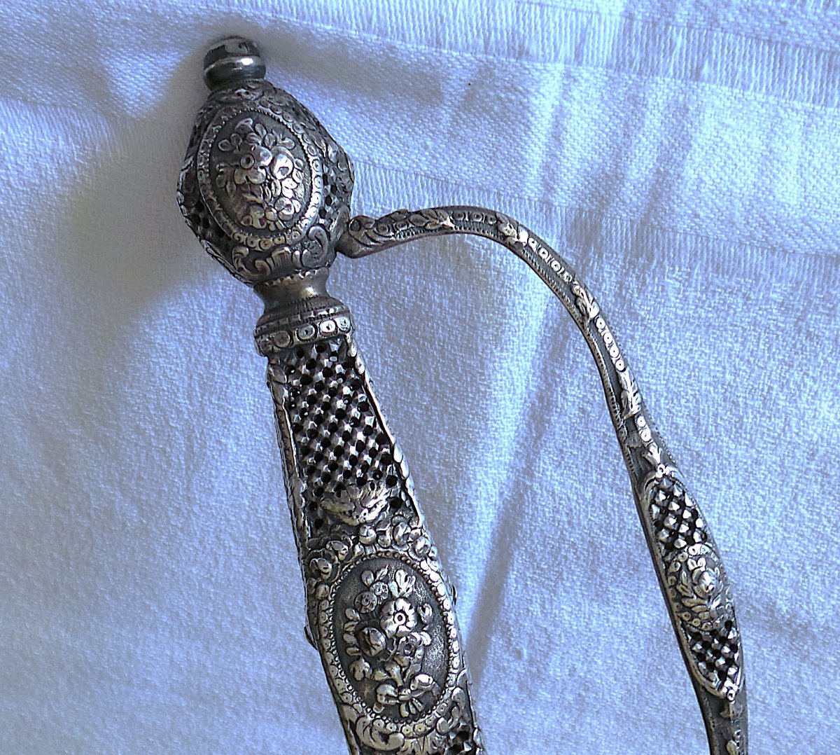 Silver Court Sword From The Louis XVI Era - 18th Century-photo-2