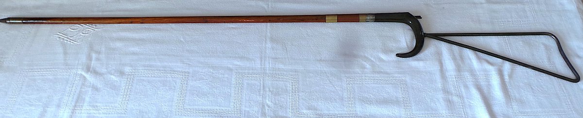 Etoile-model Shotgun Cane From The St-etienne Arms & Bicycles Manufactory France -xix°