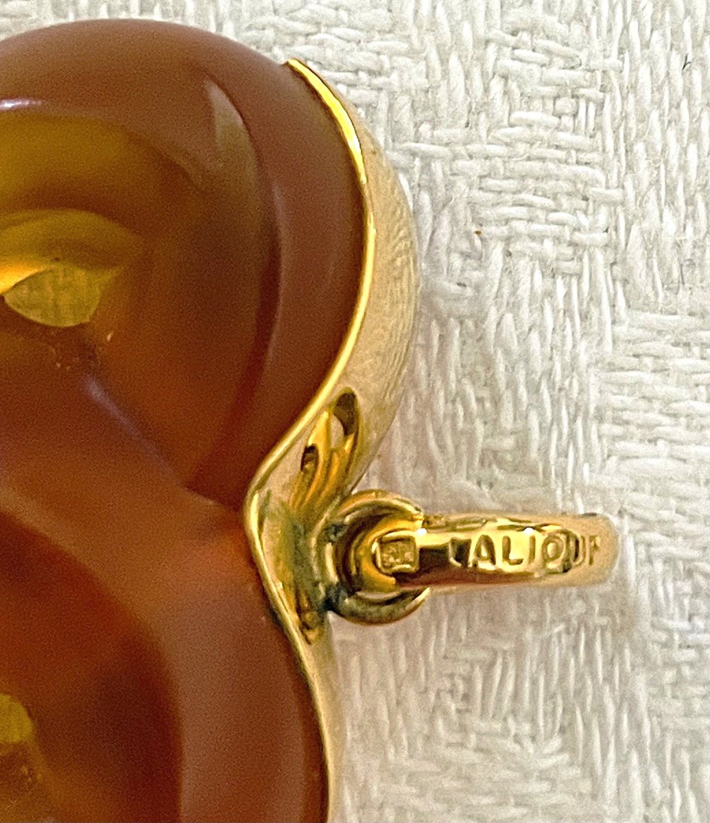 PENDENTIF " LALIQUE " COEUR - XX°-photo-4