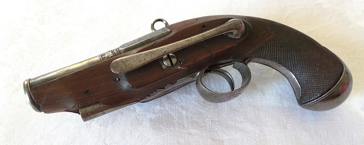 Cavalry Officer's Pistol - 18th Century - Miquelet-style Lock-photo-2