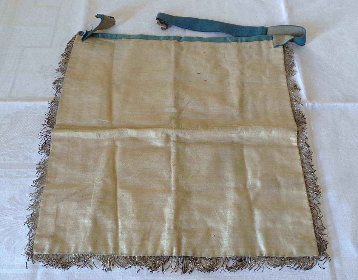 "olddfellows" Apron - Silk - 19th Century-photo-6