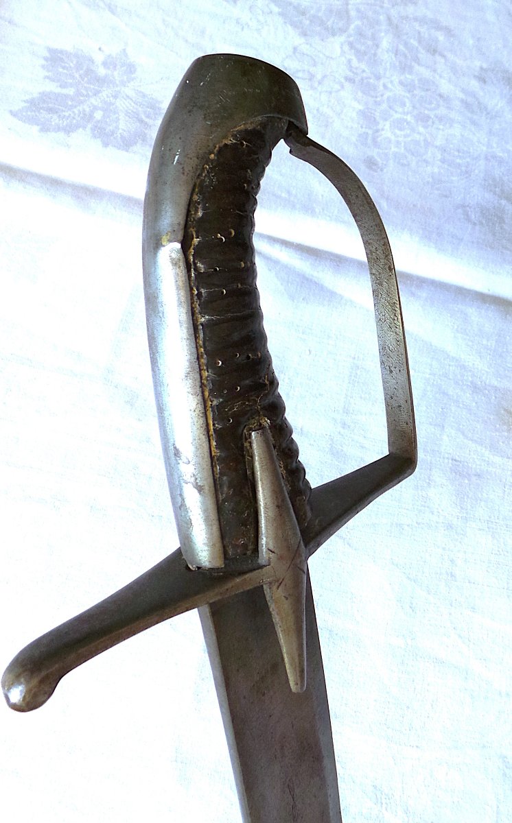 Hussar Saber - 18th Century - Austria-hungary - Circa 1750 - Iron Hilt-photo-2