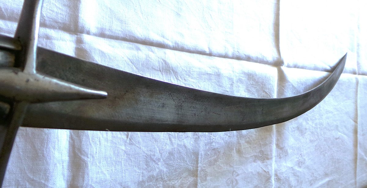 Hussar Saber - 18th Century - Austria-hungary - Circa 1750 - Iron Hilt-photo-3