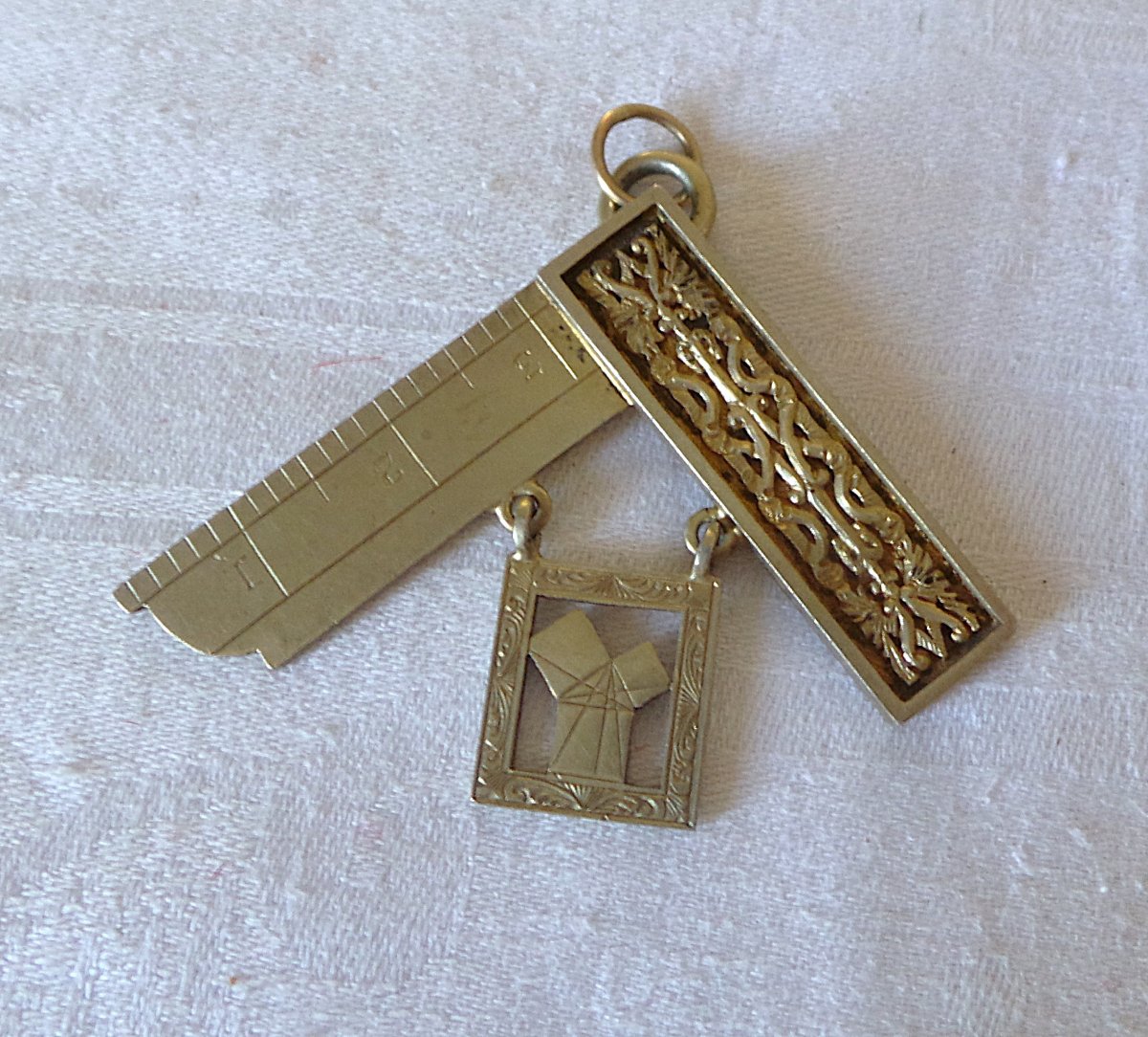 Silver Master's Pass Jewel Dated 1906 