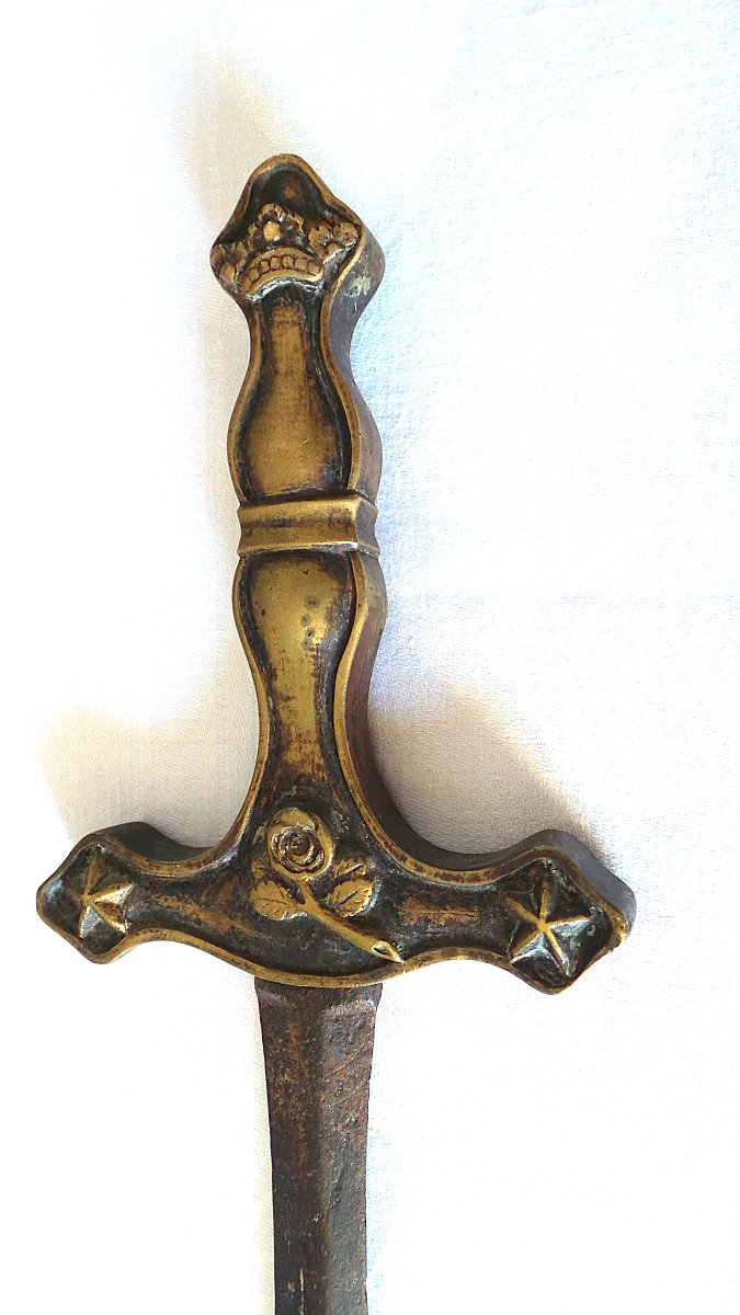 Sword Of The Rosicrucians - 18th Degree - 19th Century-photo-2