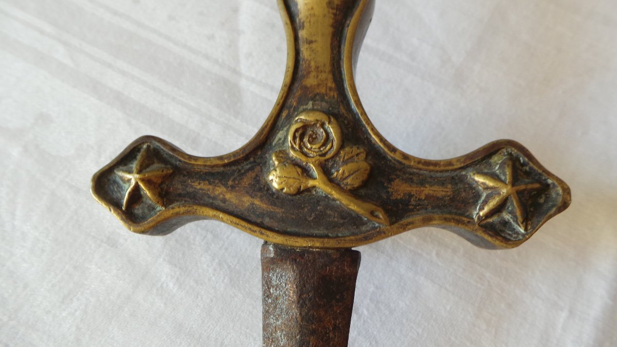 Sword Of The Rosicrucians - 18th Degree - 19th Century-photo-4