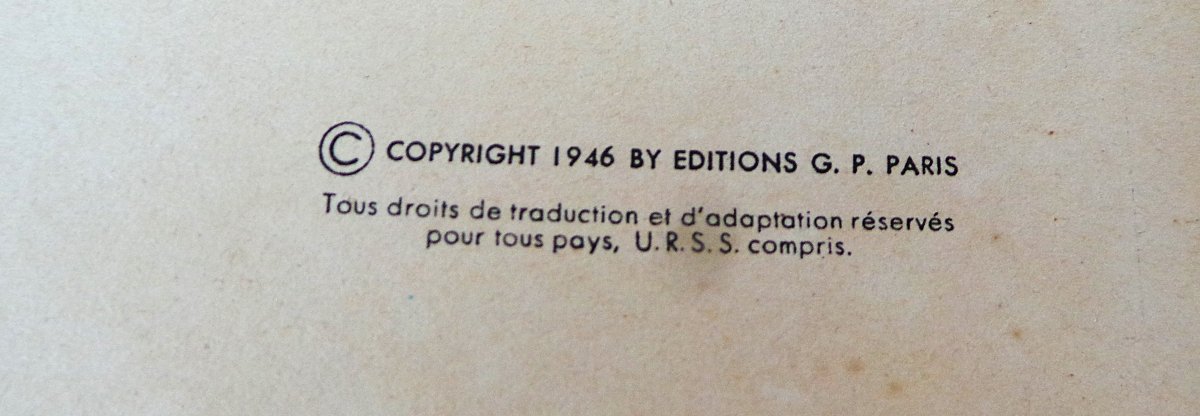 " LES AVENTURES DE ROSALIE "  CALVO - 1946 - EDT - PARIS - GP - LA PHOTOLITH -VERSION ORIGINALE-photo-3