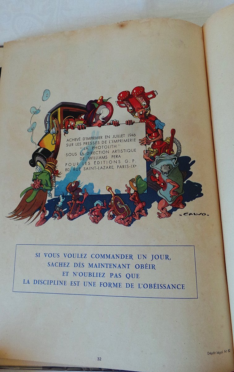 " LES AVENTURES DE ROSALIE "  CALVO - 1946 - EDT - PARIS - GP - LA PHOTOLITH -VERSION ORIGINALE-photo-3