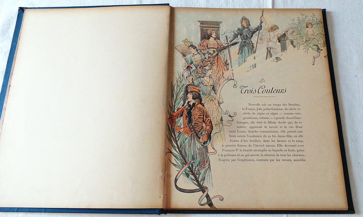 LES TROIS COULEURS - G.MONTORGUEIL & JOB - EDIT - FELIX JUVIN - 1905 -photo-1