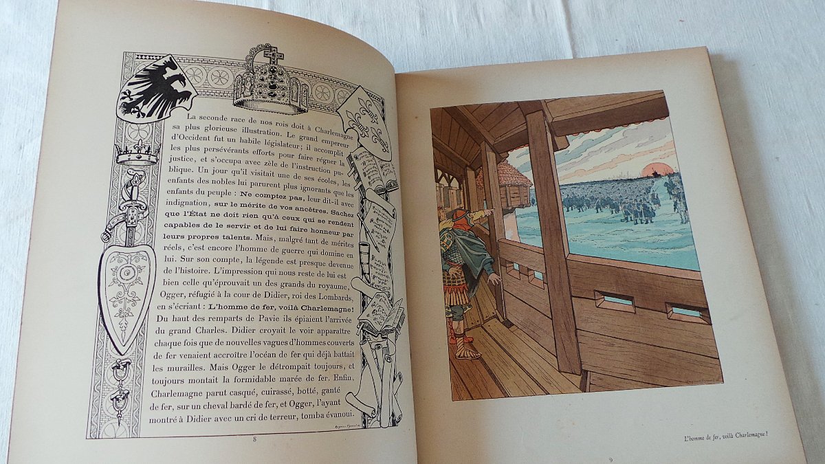 LES MOTS HISTORIQUES DU PAYS DE FRANCE- 1896 - E-TROGEN & JOB - XIX°-photo-1