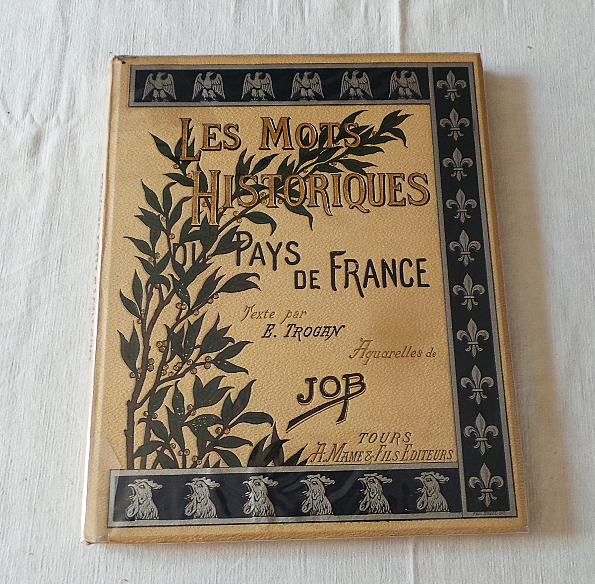 LES MOTS HISTORIQUES DU PAYS DE FRANCE- 1896 - E-TROGEN & JOB - XIX°