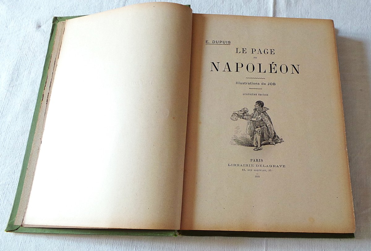 Napoleon's Page - E-dupuis & Job - 1924 Edition-photo-1