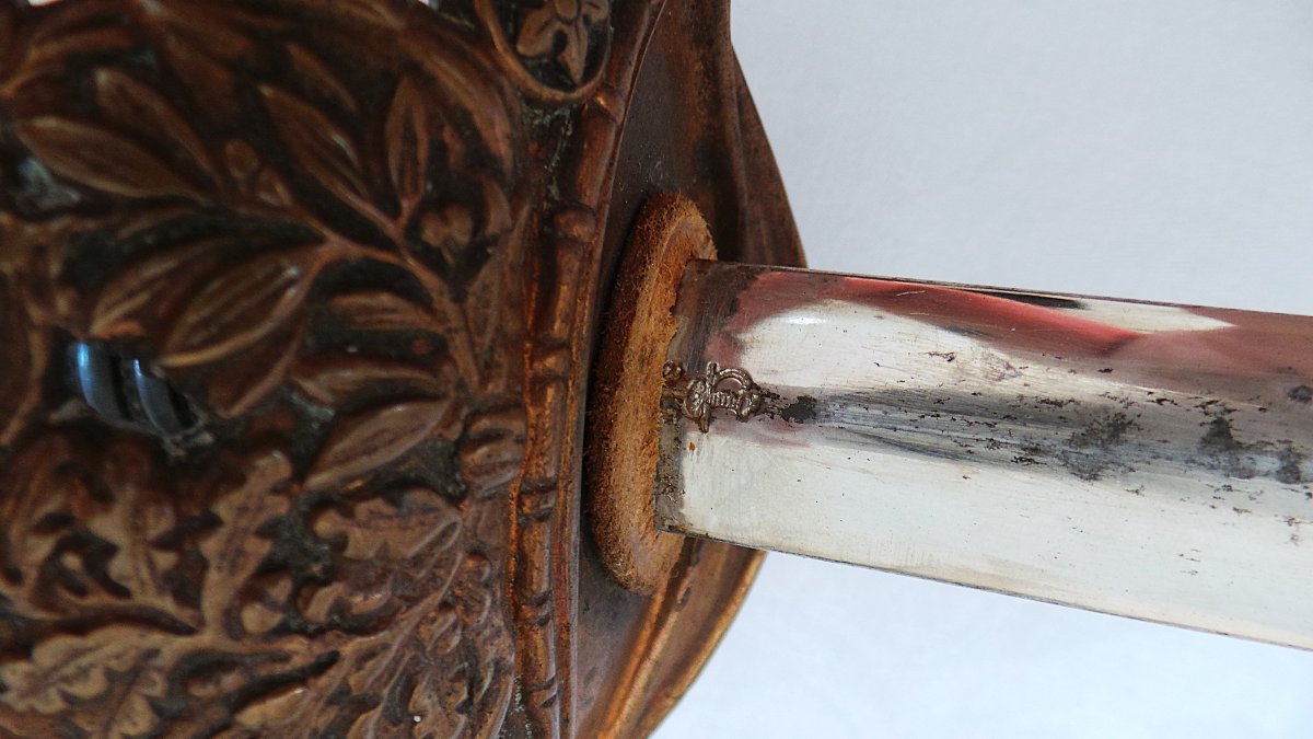 "vincennes Hunters" Officer's Saber, Model 1838. 19th Century -photo-4