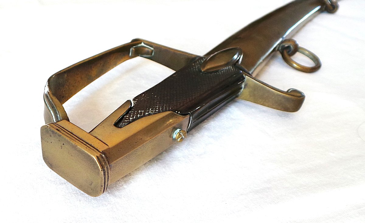 SABRE D OFFICIER DE HUSSARD -EPOQUE CONSULAT - XVIII°-photo-4