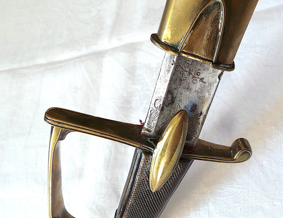 SABRE D OFFICIER DE HUSSARD -EPOQUE CONSULAT - XVIII°-photo-6