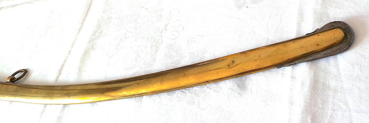 SABRE D OFFICIER DE HUSSARD -EPOQUE CONSULAT - XVIII°-photo-7
