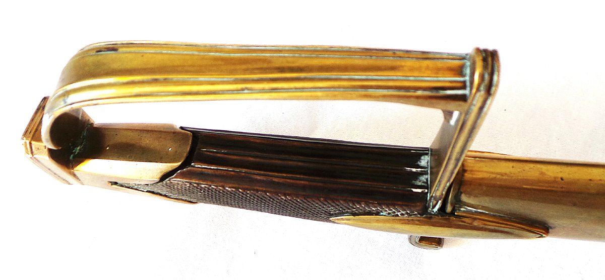SABRE D OFFICIER DE HUSSARD -EPOQUE CONSULAT - XVIII°-photo-8
