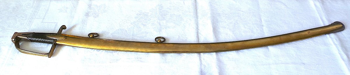 SABRE D OFFICIER DE HUSSARD -EPOQUE CONSULAT - XVIII°