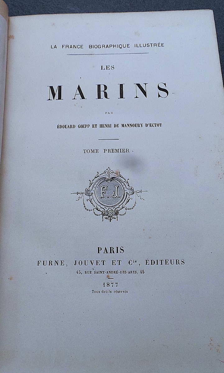 The Sailors - Edouard Goepp & Henri De Mannoury d'Ectot - 1877 - Published By: Furne Jouvet & Cie-photo-2