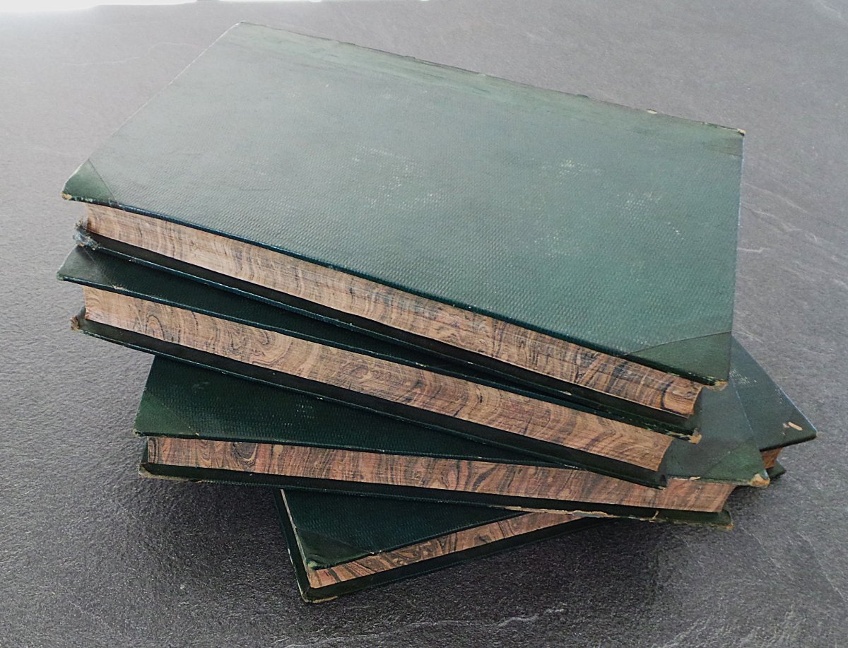 History Of The French Navy—eugene Sue—1835—edited By Felix Bonnaire—volumes 1, 2, 4, 5—-photo-3