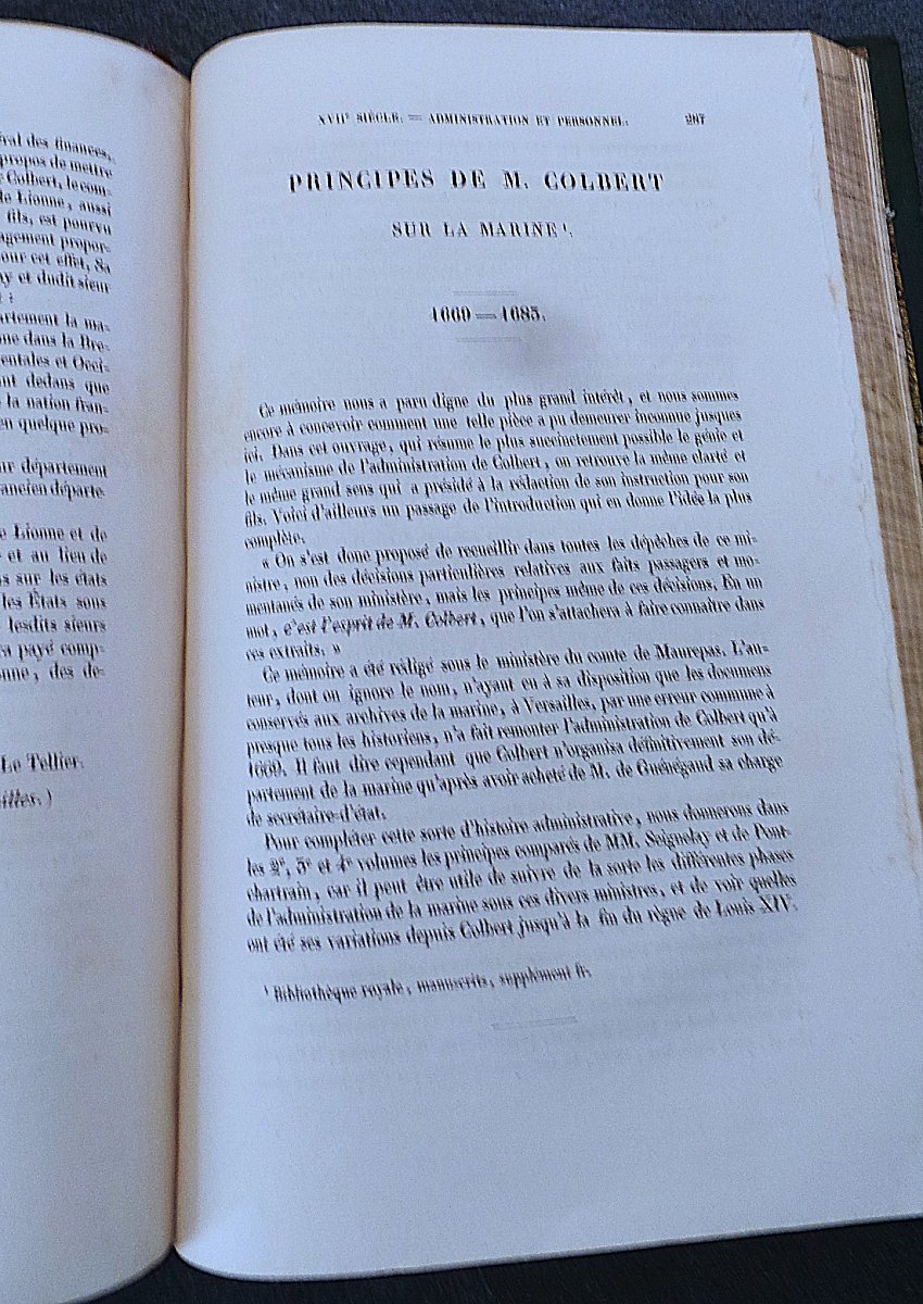 History Of The French Navy—eugene Sue—1835—edited By Felix Bonnaire—volumes 1, 2, 4, 5—-photo-2