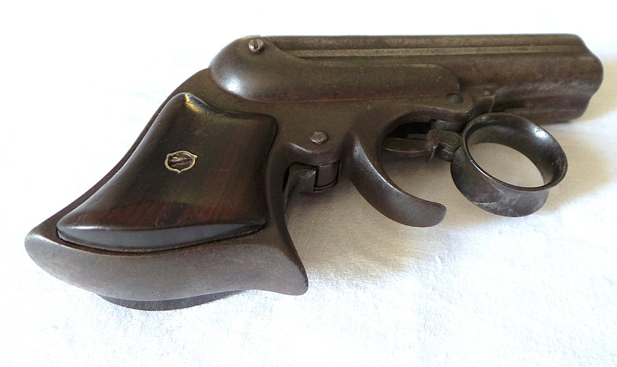 Remington "elliot Deringer" Pistol, New No. 2 - Cal. 32rf - 4 Barrels - Patent 1861--photo-2