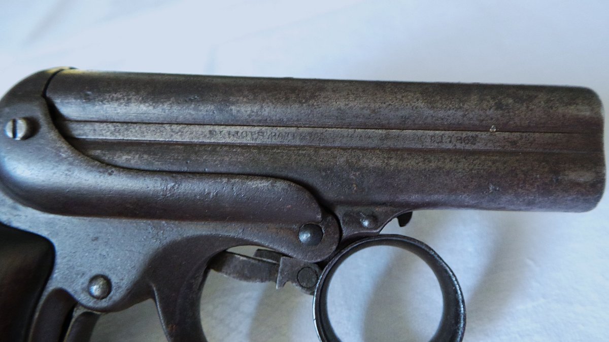 Remington "elliot Deringer" Pistol, New No. 2 - Cal. 32rf - 4 Barrels - Patent 1861--photo-4