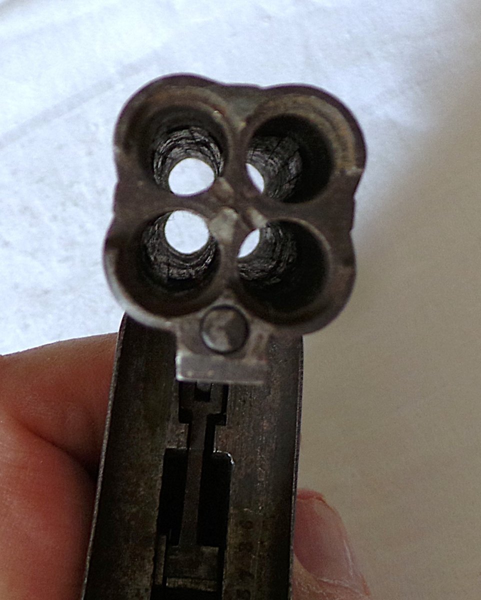 Remington "elliot Deringer" Pistol, New No. 2 - Cal. 32rf - 4 Barrels - Patent 1861--photo-2