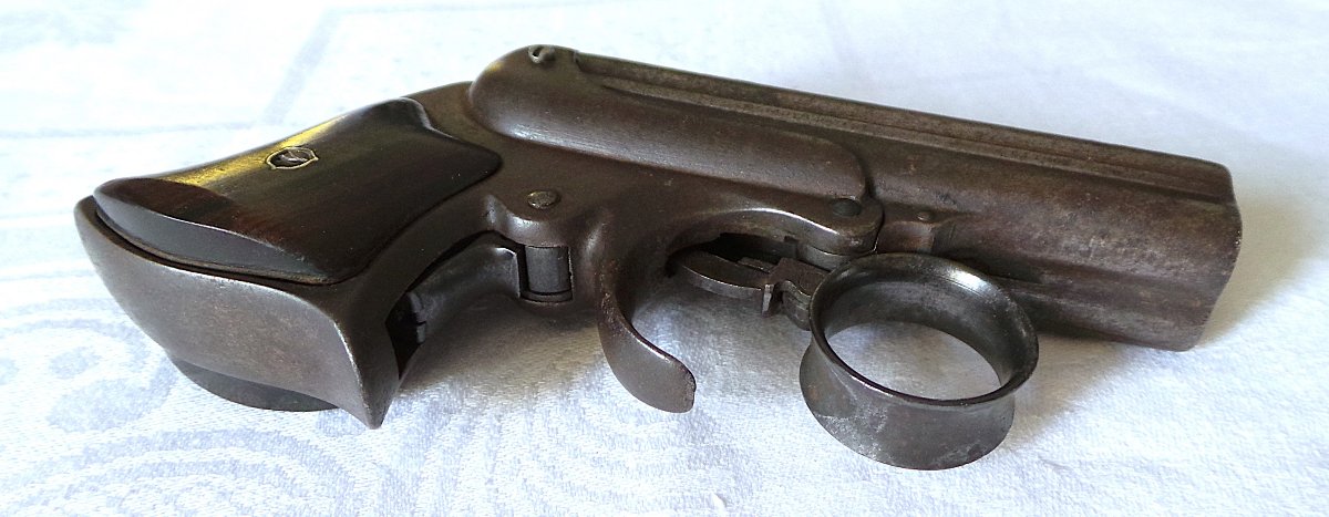 Remington "elliot Deringer" Pistol, New No. 2 - Cal. 32rf - 4 Barrels - Patent 1861--photo-4