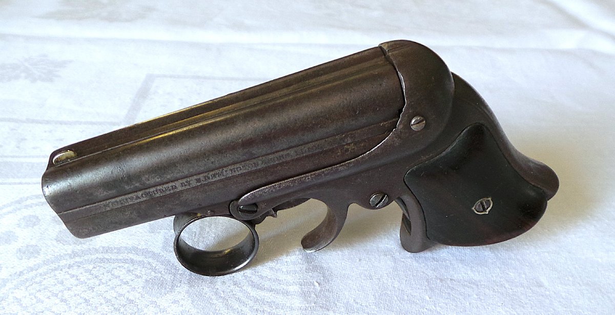 Remington "elliot Deringer" Pistol, New No. 2 - Cal. 32rf - 4 Barrels - Patent 1861-